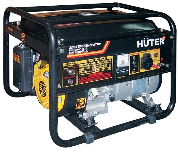 Бензиновый генератор huter dy3000lx